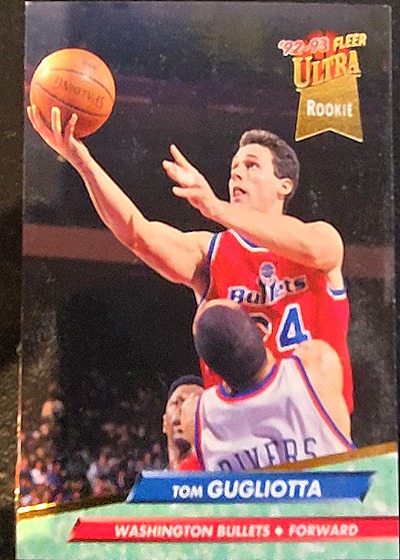 1992-93 Fleer Ultra #367 Tom Gugliotta — front