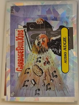 2022 Topps Garbage Pail Kids Chrome Series 5 #206b Audio Augie — front