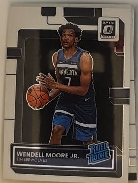 2022-23 Panini Donruss Optic #201 Wendell Moore Jr. — front