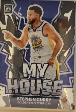 2022-23 Donruss Optic #10 Stephen Curry My House — front