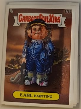 2022 Topps Chrome Garbage Pail Kids Series 5 #178a Earl Painting — front