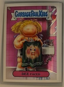 2022 Topps Chrome Garbage Pail Kids Original Series 5 #169a Dee Faced — front