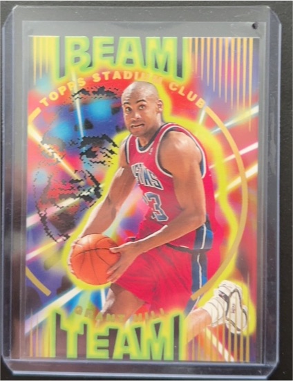 1995 Topps Stadium Club Beam Team #B19 Grant Hill — front