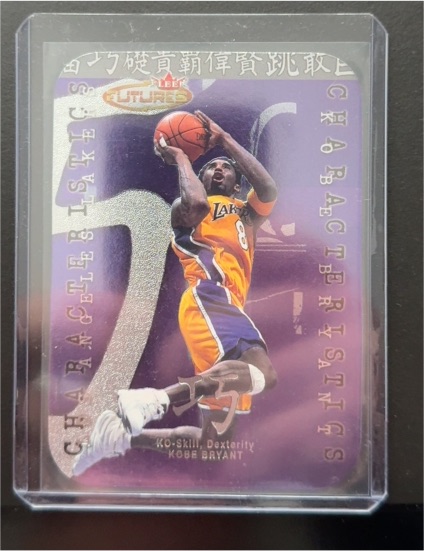 2000 Fleer Futures #2 Kobe Bryant Characteristics — front
