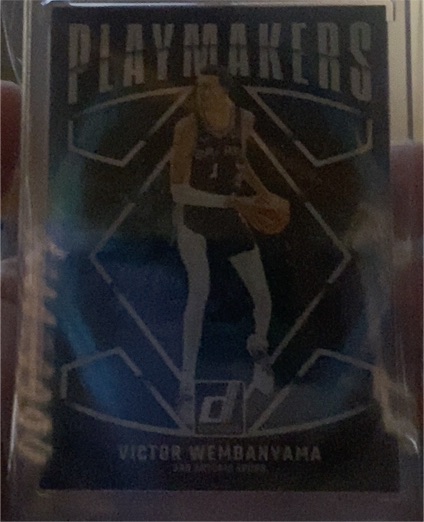 2024-25 Panini Donruss #11 Victor Wembanyama Playmakers — front