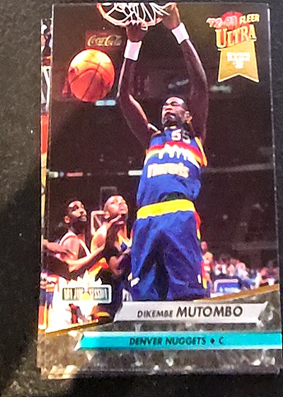 1992-93 Fleer Ultra #202 Dikembe Mutombo — front