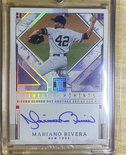 2025 Panini Impeccable #TMS-MR Mariano Rivera — front
