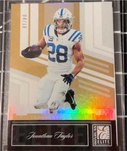 2007 Donruss Elite #28 Jonathan Taylor — front