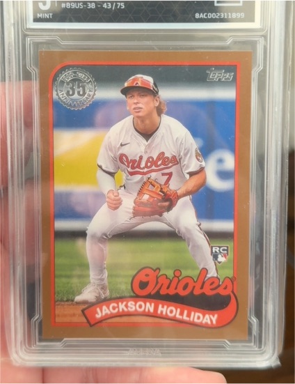 2024 Topps Update #89US-38 Jackson Holliday — front