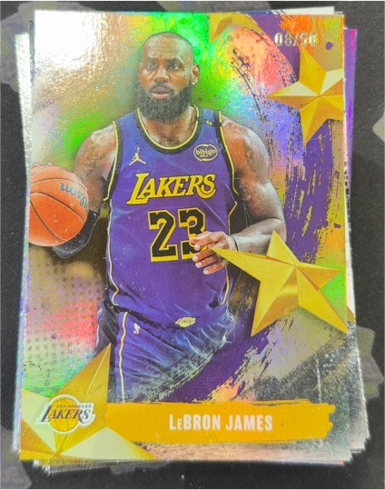 2025-26 Topps Stars of the NBA #SA-6 LeBron James — front