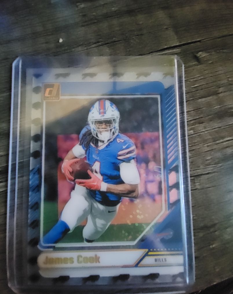 2021 Donruss Optic #James Cook — front