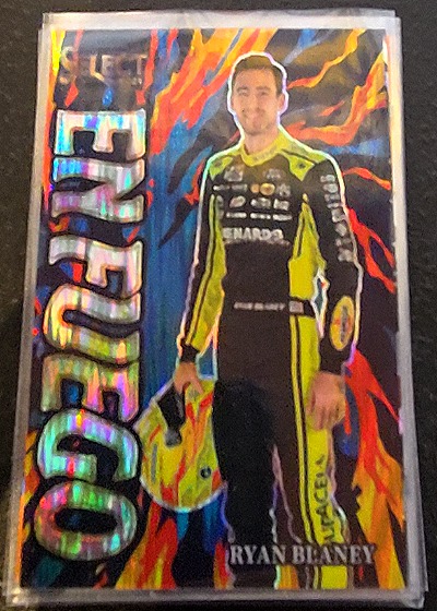 2024 Panini Select En Fuego #19 Ryan Blaney — front