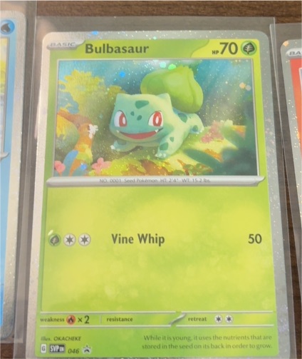 2023 Pokémon SV Black Star Promo #046 Bulbasaur — front