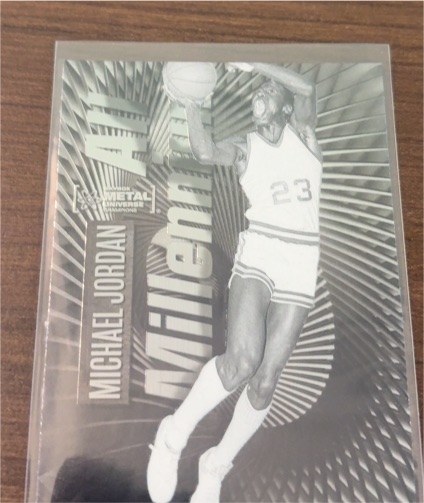 2023 Skybox Metal Universe Champions All-Millennium #101 Michael Jordan — front
