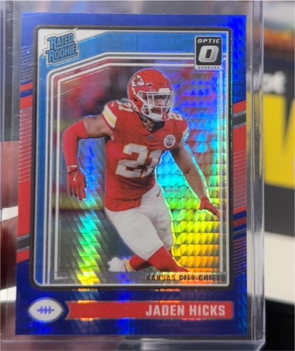 2024 Donruss Optic #? Jaden Hicks — front