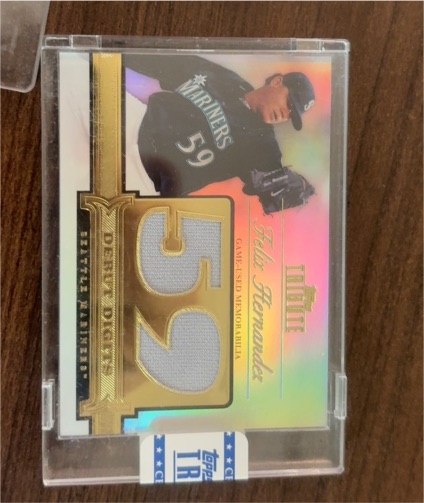 2012 Topps Tribute #DD-FH Félix Hernández — front