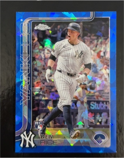 2025 Topps Chrome #139 Ben Rice — front