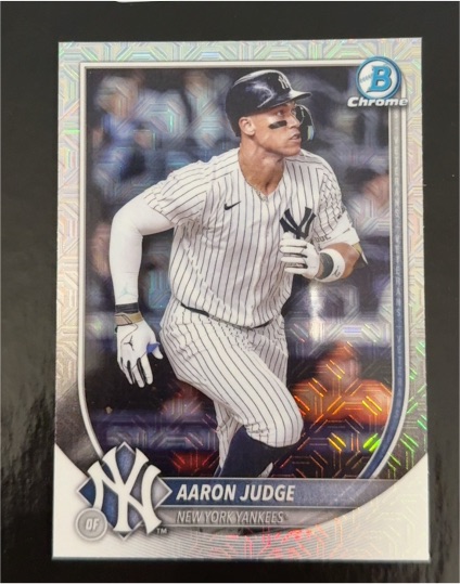 2025 Bowman Chrome #99 Aaron Judge — front