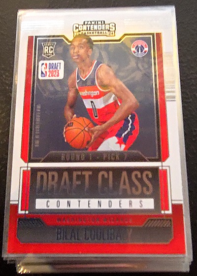 2023-24 Panini Contenders Draft Class Contenders #8 Bilal Coulibaly — front