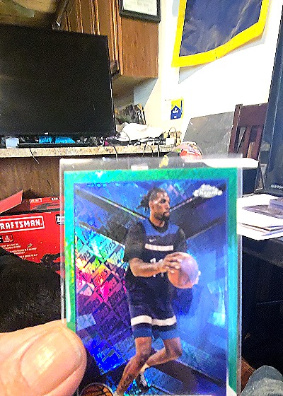 2023 Panini Donruss Optic Green Velocity Prizm Basketball Card — front
