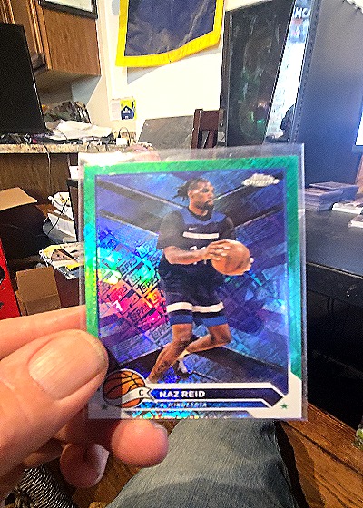 2023-24 Topps Chrome #160 Naz Reid — front