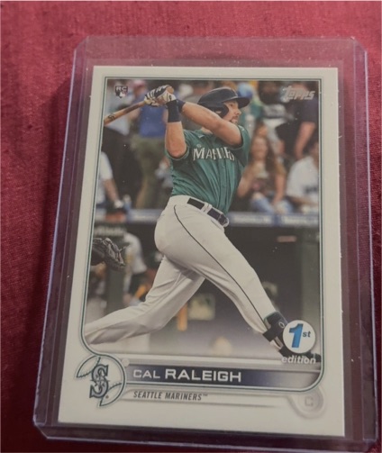 2022 Topps Series 1 1st Edition #277 Cal Raleigh — front