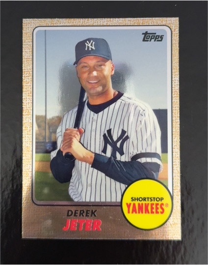 2008 Topps Trading Card History #TCH50 Derek Jeter — front