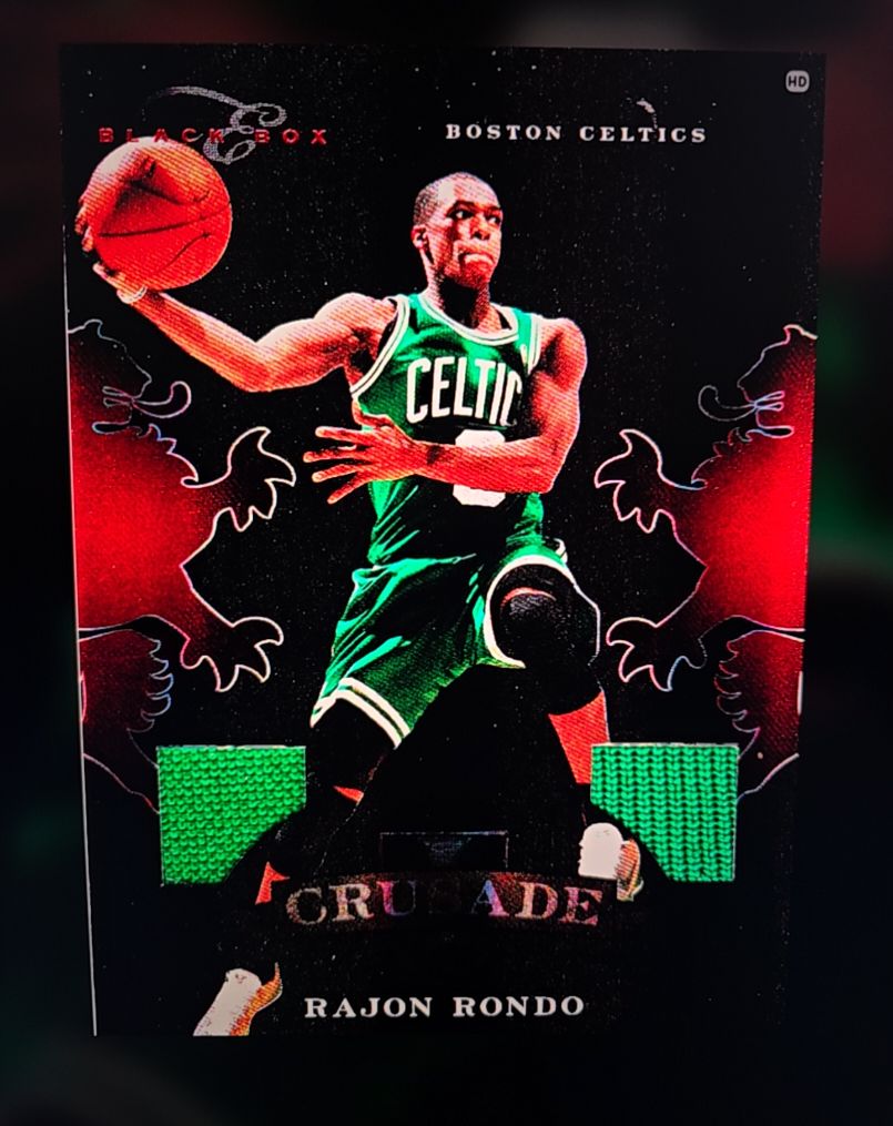 2010-11 Panini Black Box Crusade #unknown Rajon Rondo — front