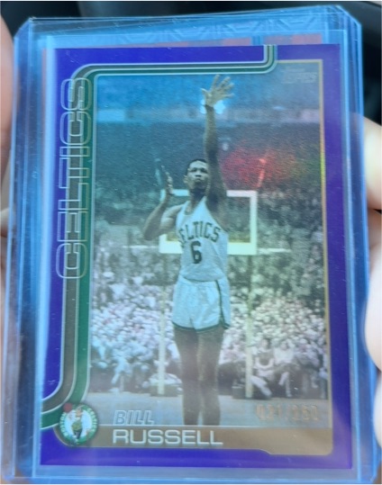 2025-26 Topps #251 Bill Russell — front