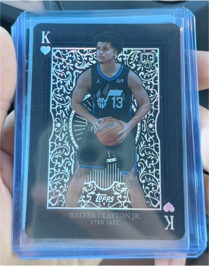 2025 Topps Basketball #K Walter Clayton Jr. — front