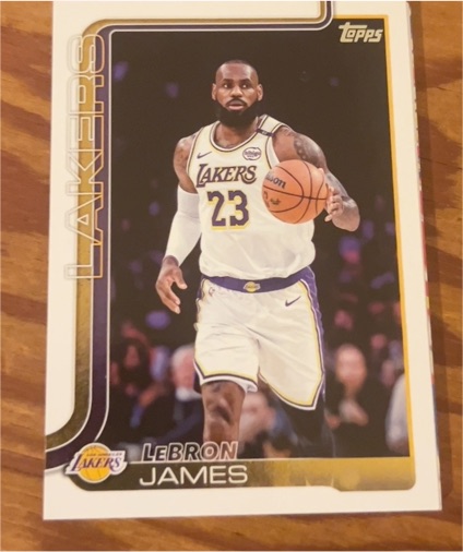 2025-26 Topps Basketball #150 LeBron James — front