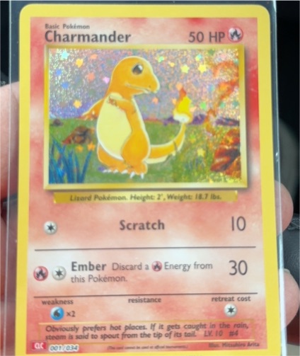 2023 Pokemon TCG Classic Collection #001 Charmander — front