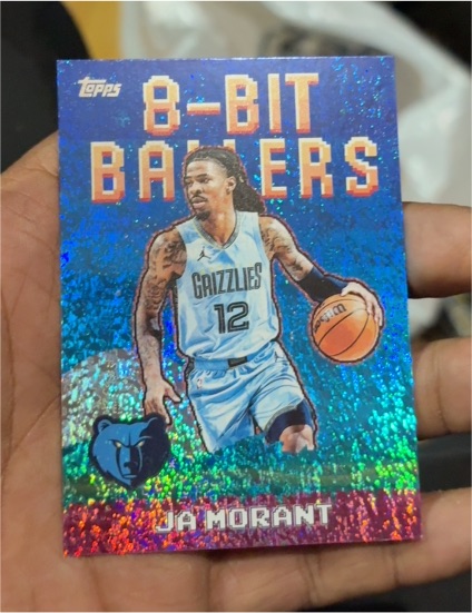 2025-26 Topps 8-Bit Ballers #8B-12 Ja Morant — front