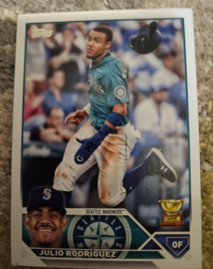 2023 Topps Series 1 #330 Julio Rodriguez — front