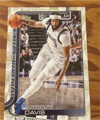 2025-26 Topps #169 Anthony Davis — front