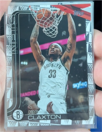 2025-26 Topps #10 Nic Claxton — front