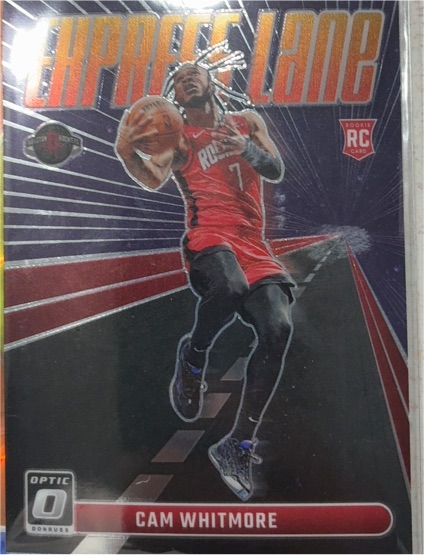 2023-24 Panini Donruss Optic #7 Cam Whitmore Express Lane — front