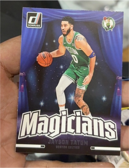 2024-25 Panini Donruss #4 Jayson Tatum Magicians — front