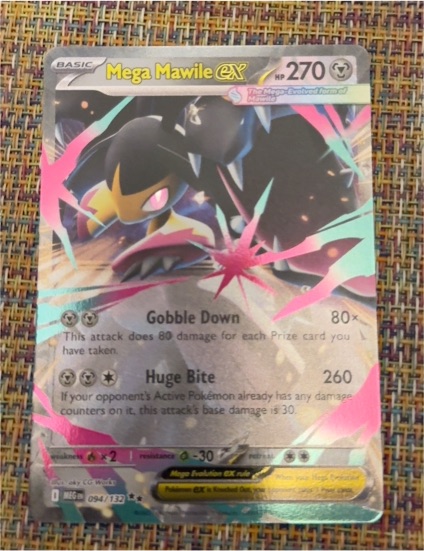 2025 Pokémon Mega Mawile EX #094/132 — front