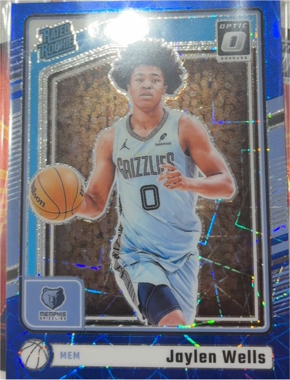 2024-25 Panini Donruss Optic #252 Jaylen Wells Rated Rookie — front