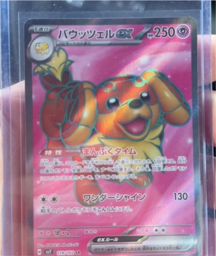 2023 Pokémon Stellar Miracle #119 Dachsbun EX — front