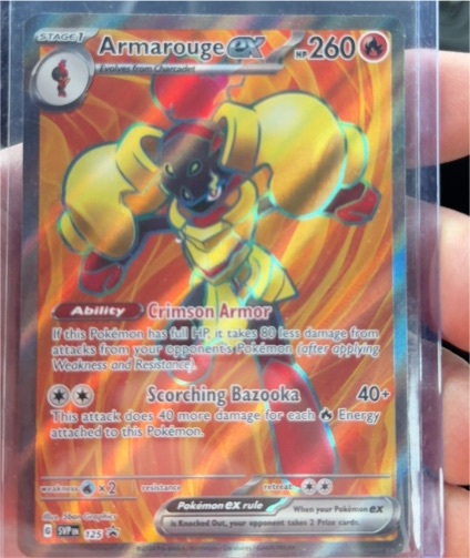 2024 Pokémon Black Star Promo #125 Armarouge ex — front