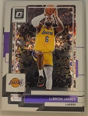 2022-23 Donruss Optic #116 LeBron James — front