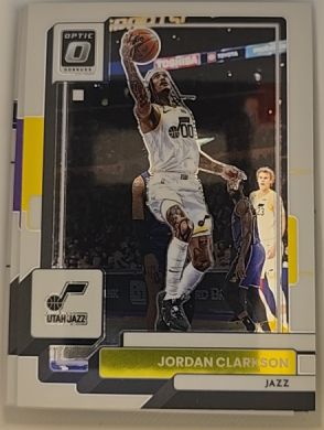 2022-23 Panini Donruss Optic #36 Jordan Clarkson — front