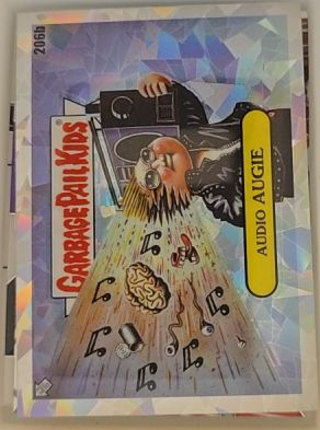 2022 Topps Garbage Pail Kids Chrome Series 5 #206b Audio Augie — front