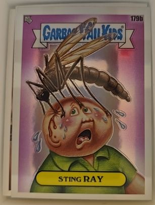 2022 Topps Chrome Garbage Pail Kids Series 5 #179b Sting Ray — front