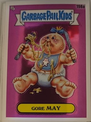 2022 Topps Chrome Garbage Pail Kids Series 5 #198a Gore May — front