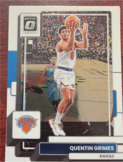 2022-23 Donruss Optic #2 Quentin Grimes — front
