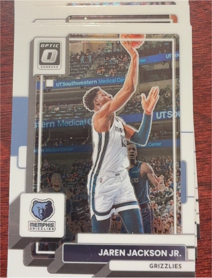 2022-23 Donruss Optic #189 Jaren Jackson Jr. — front