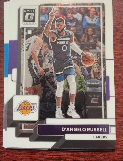 2022-23 Panini Donruss Optic #57 D'Angelo Russell — front